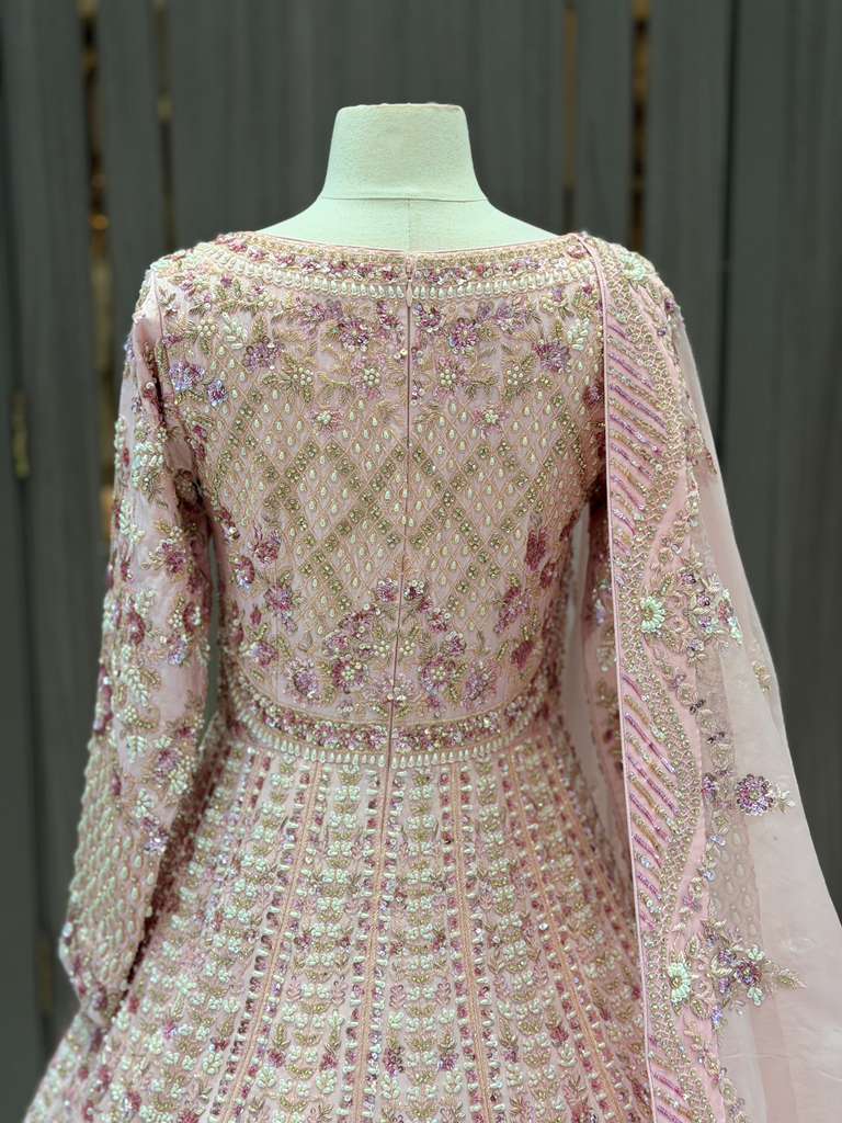 blush Pink Bridal Lacha BL-029