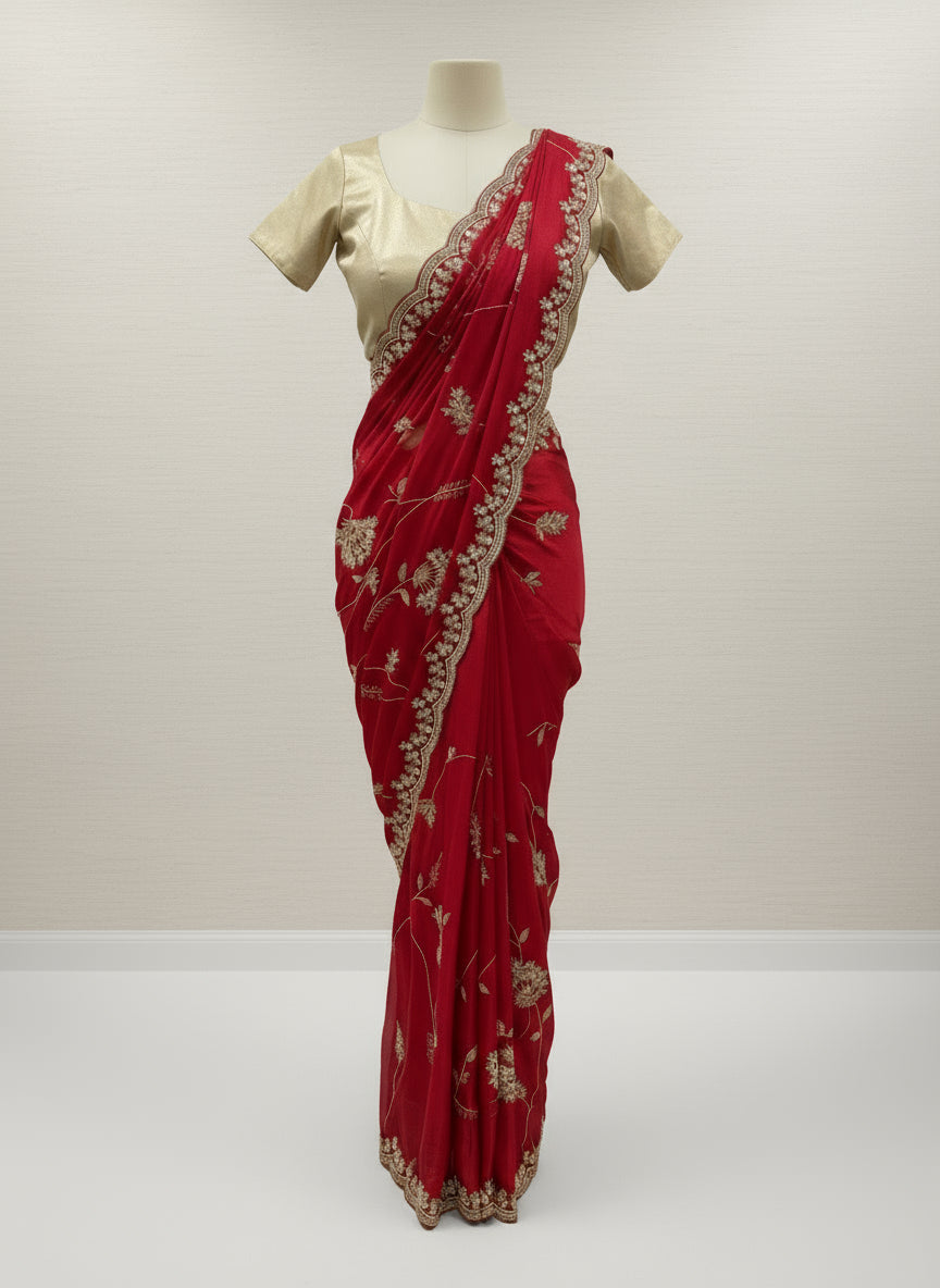 Party Wear Saree- S650198S