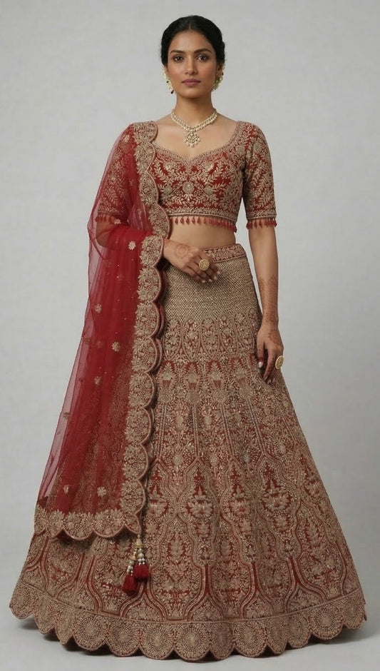 Bridal Lehenga Bl-619