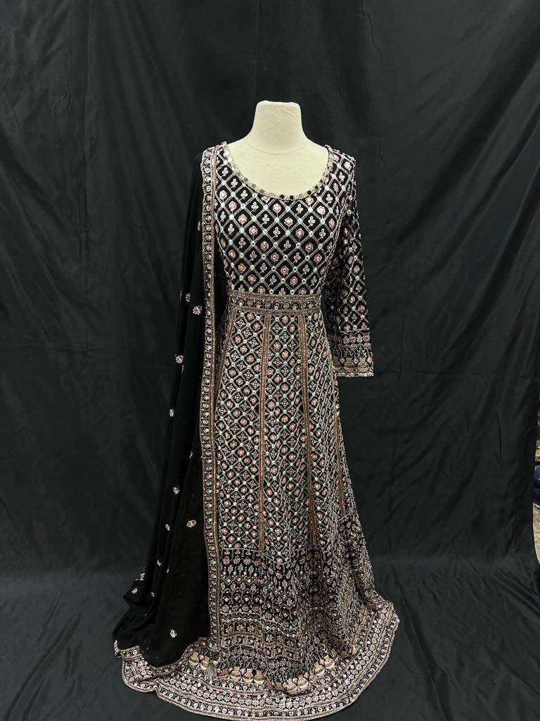 Black Anarkali-017