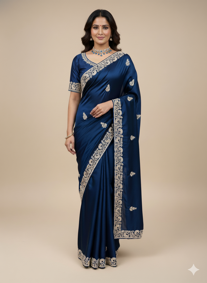 Party Wear Saree- S650131S