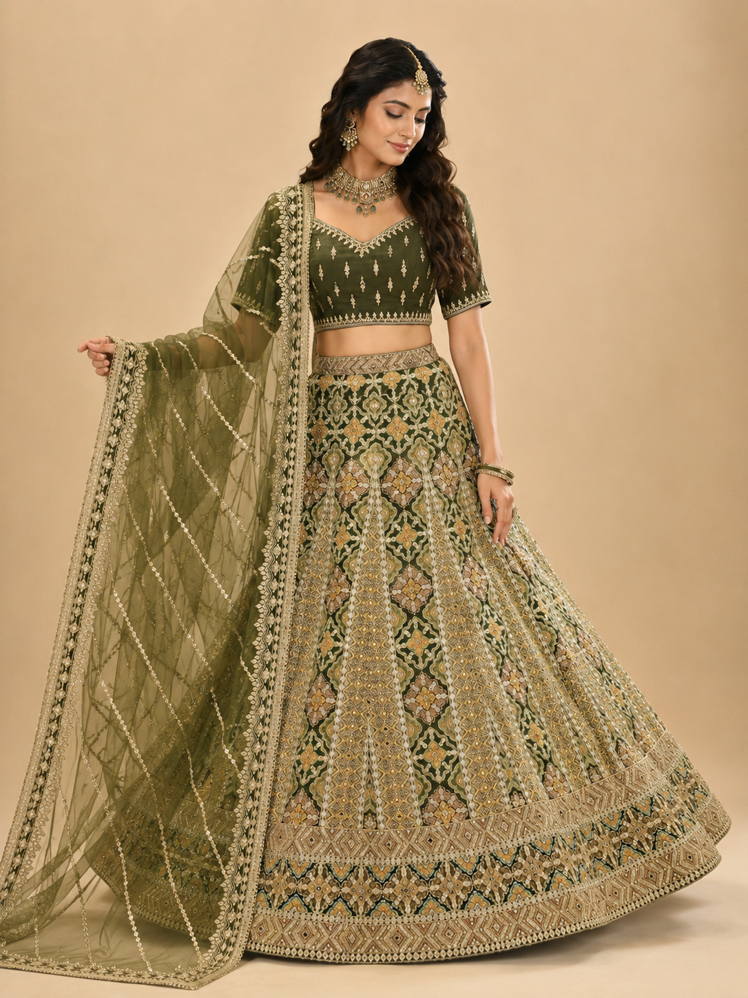 Bridal Lehenga Bl-660