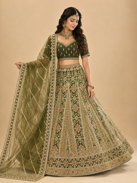 Bridal Lehenga Bl-660