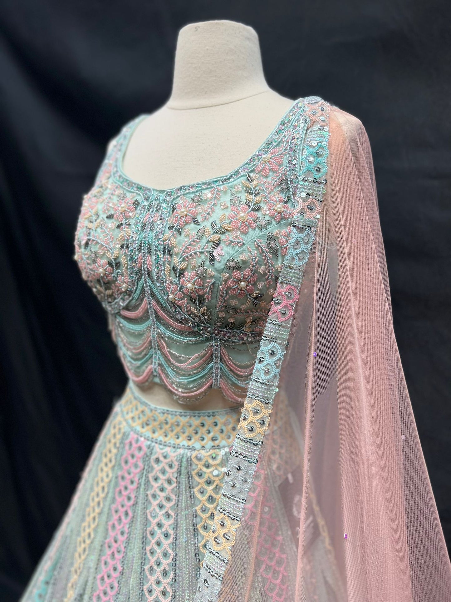 Party Wear Lehenga D-191