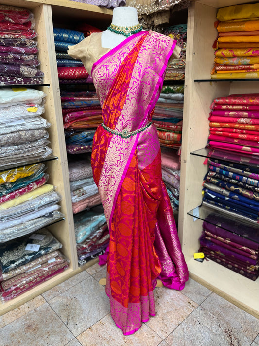 Pure Banarasi Saree D-009