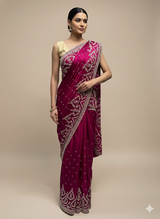 Party Wear Saree D-218