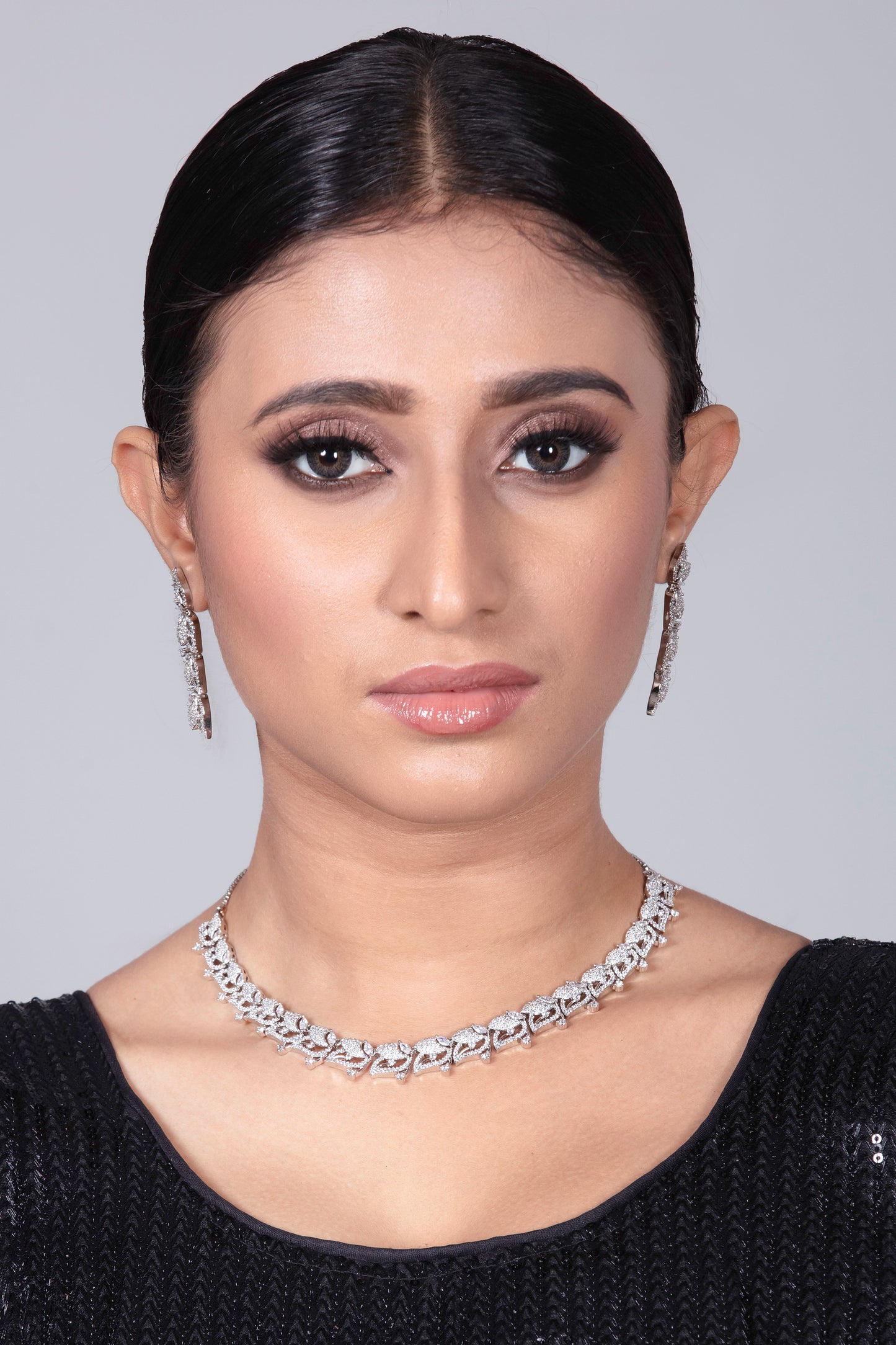 Cubic Zirconia Necklace Set