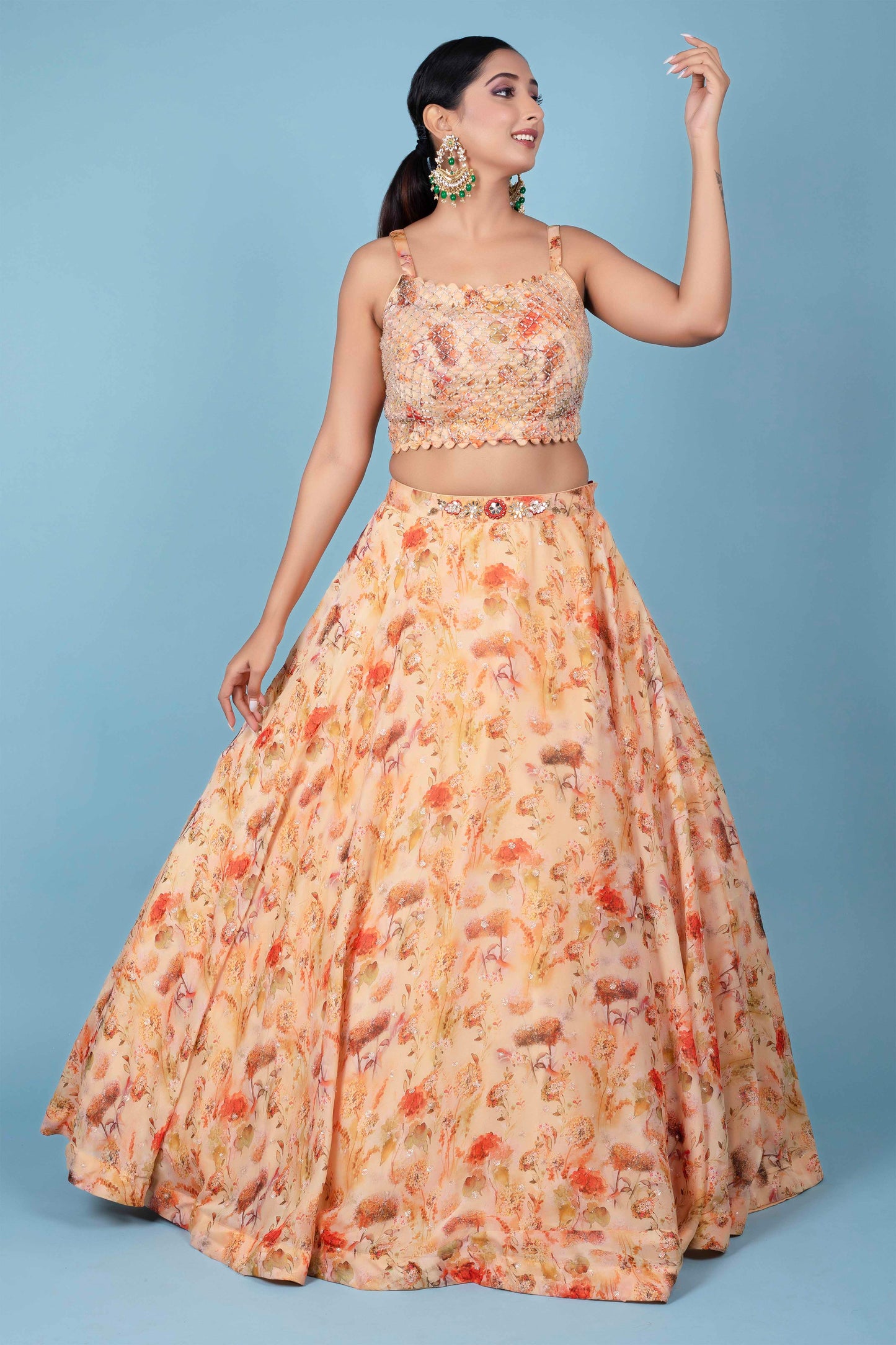 Party Wear Lehenga D-234