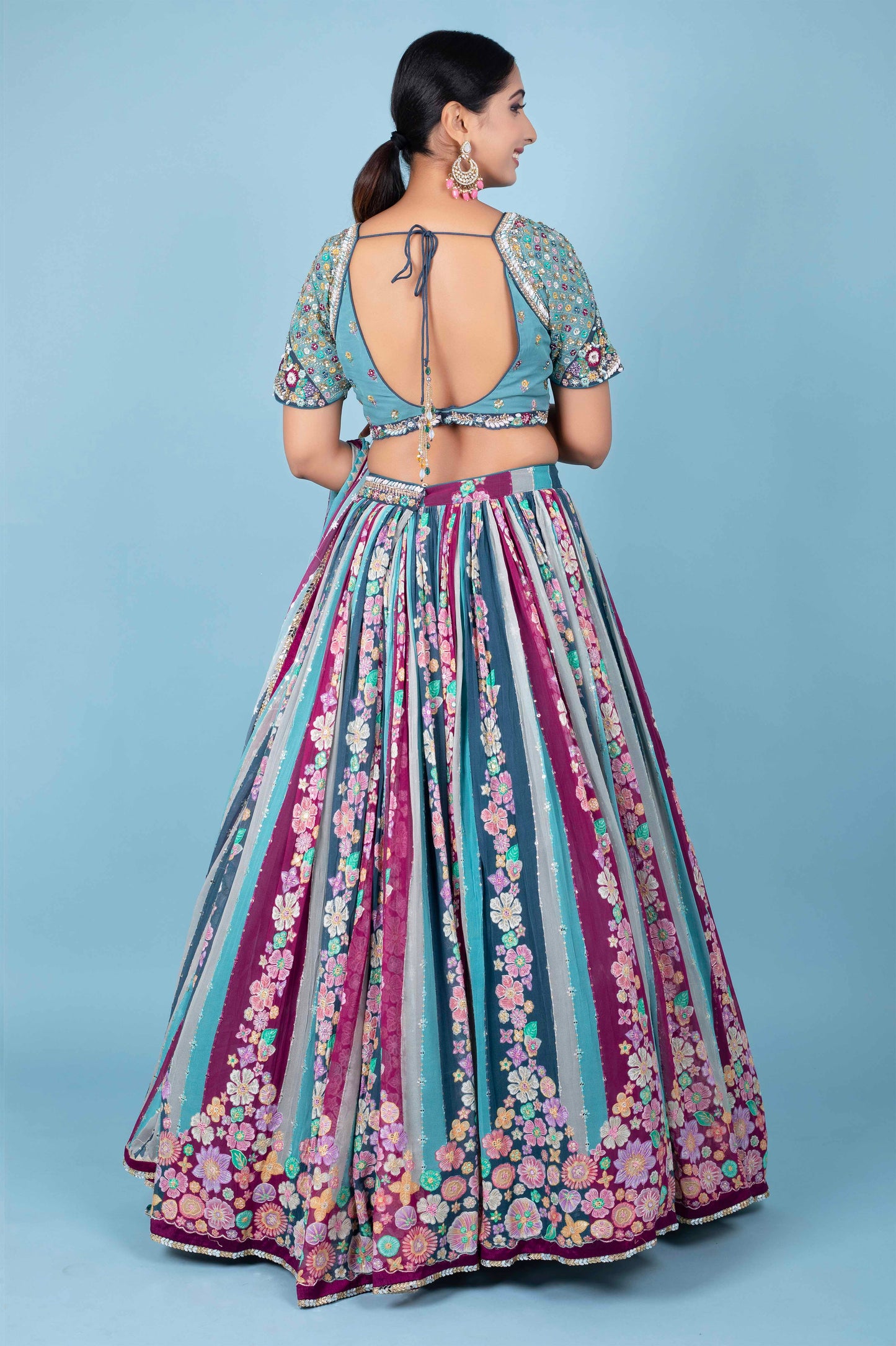 Party Wear Lehenga D-230