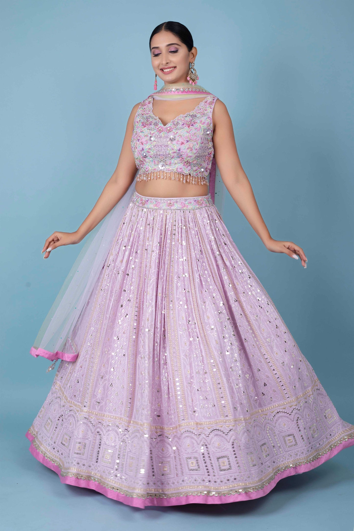 Party Wear Lehenga D-232