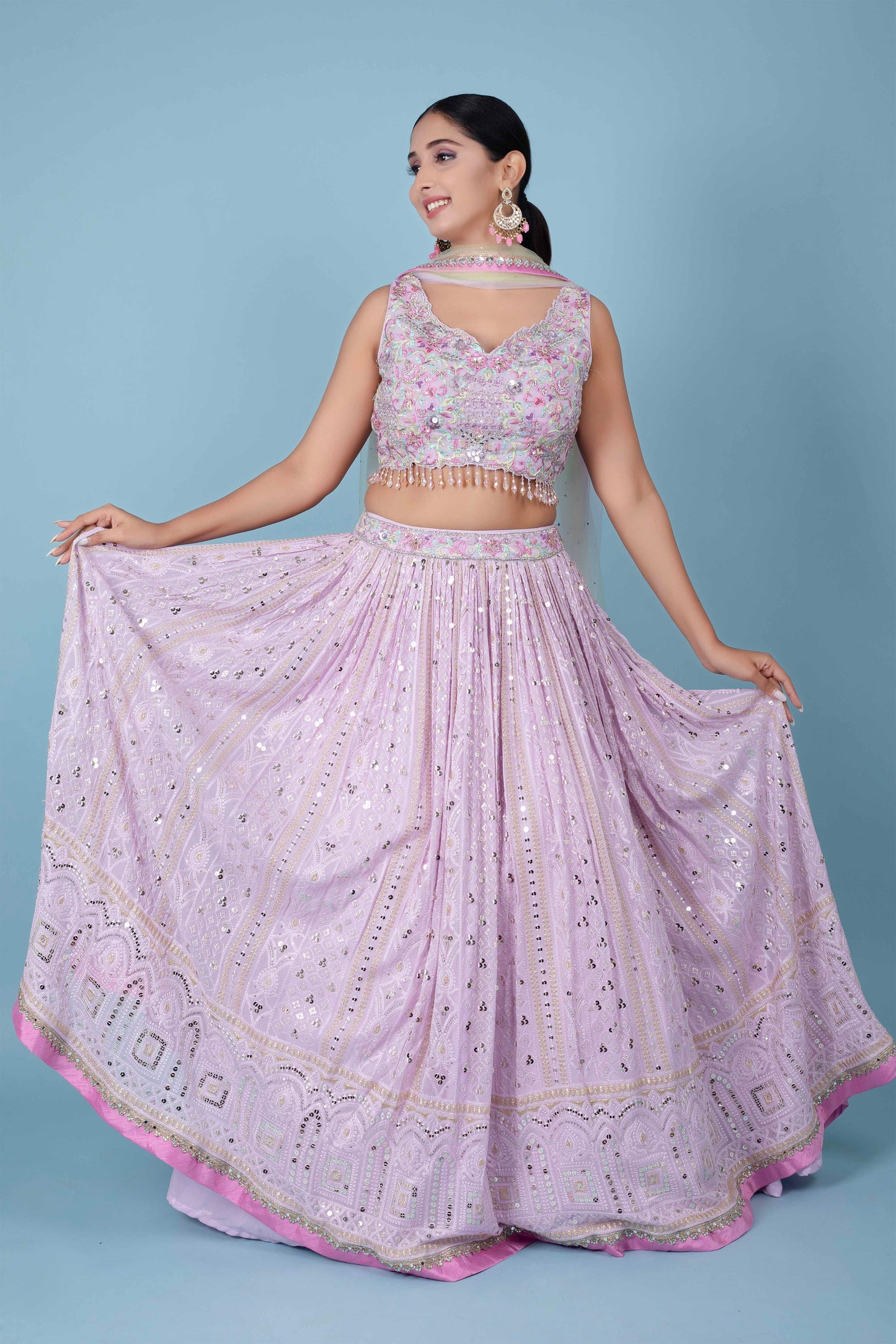 Party Wear Lehenga D-232