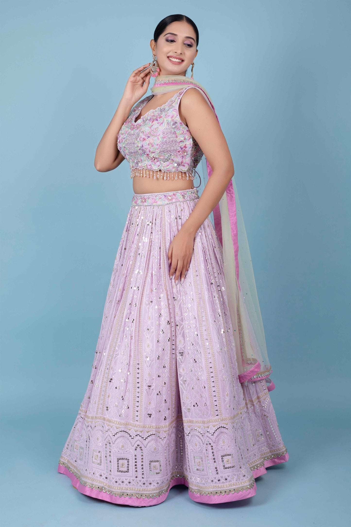 Party Wear Lehenga D-232