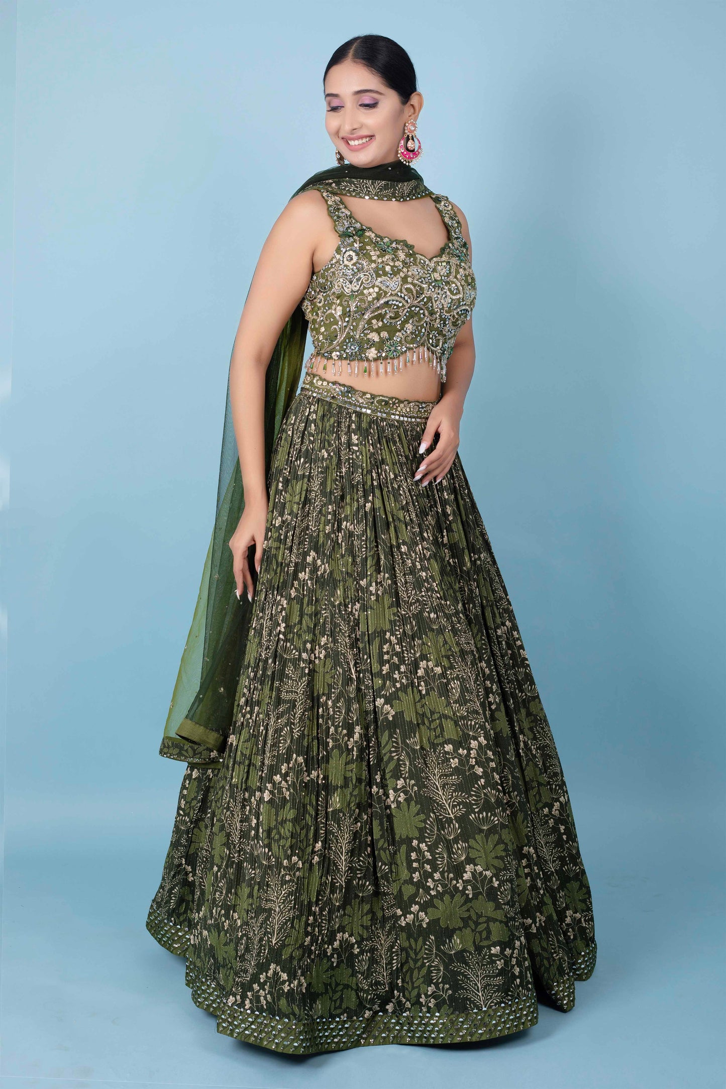 Party Wear Lehenga D-210