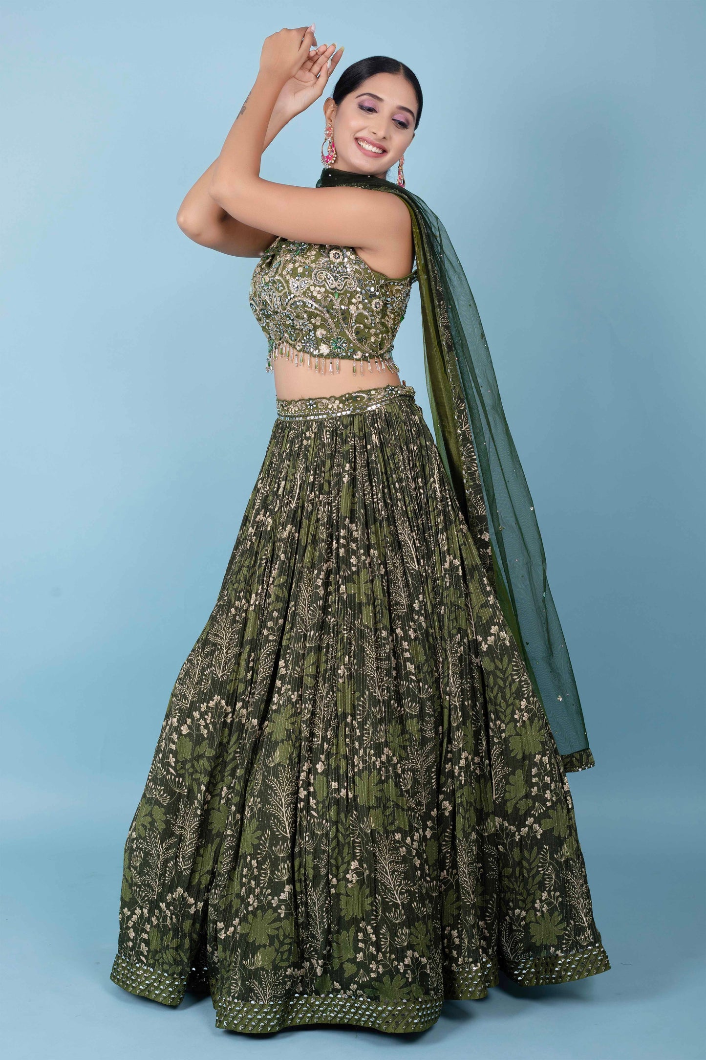 Party Wear Lehenga D-210