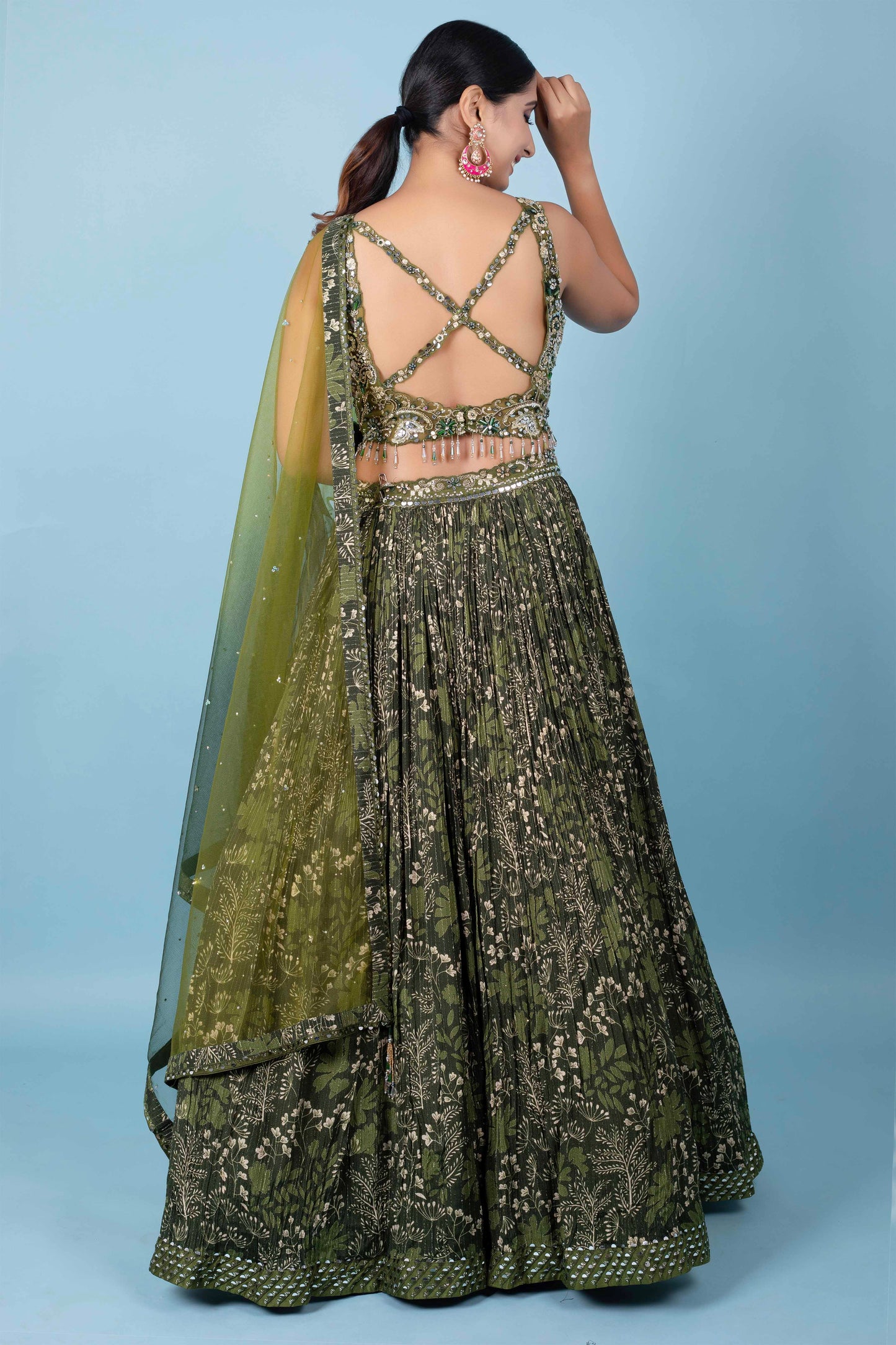 Party Wear Lehenga D-210