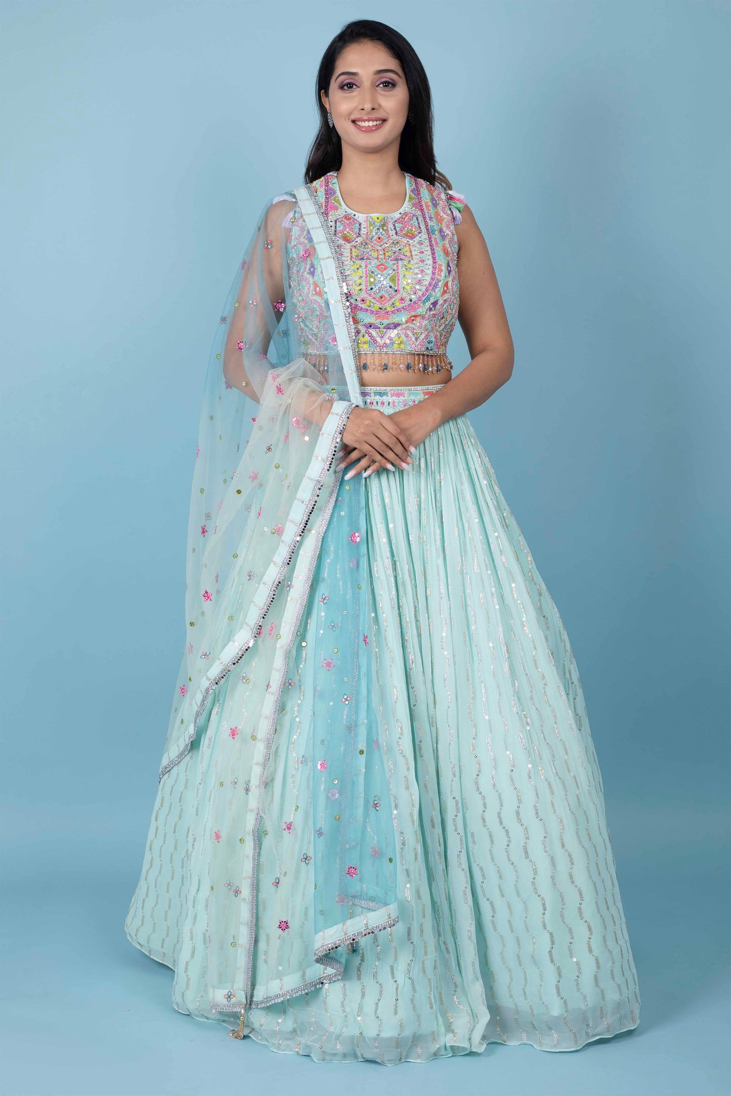 Party Wear Lehenga D-227