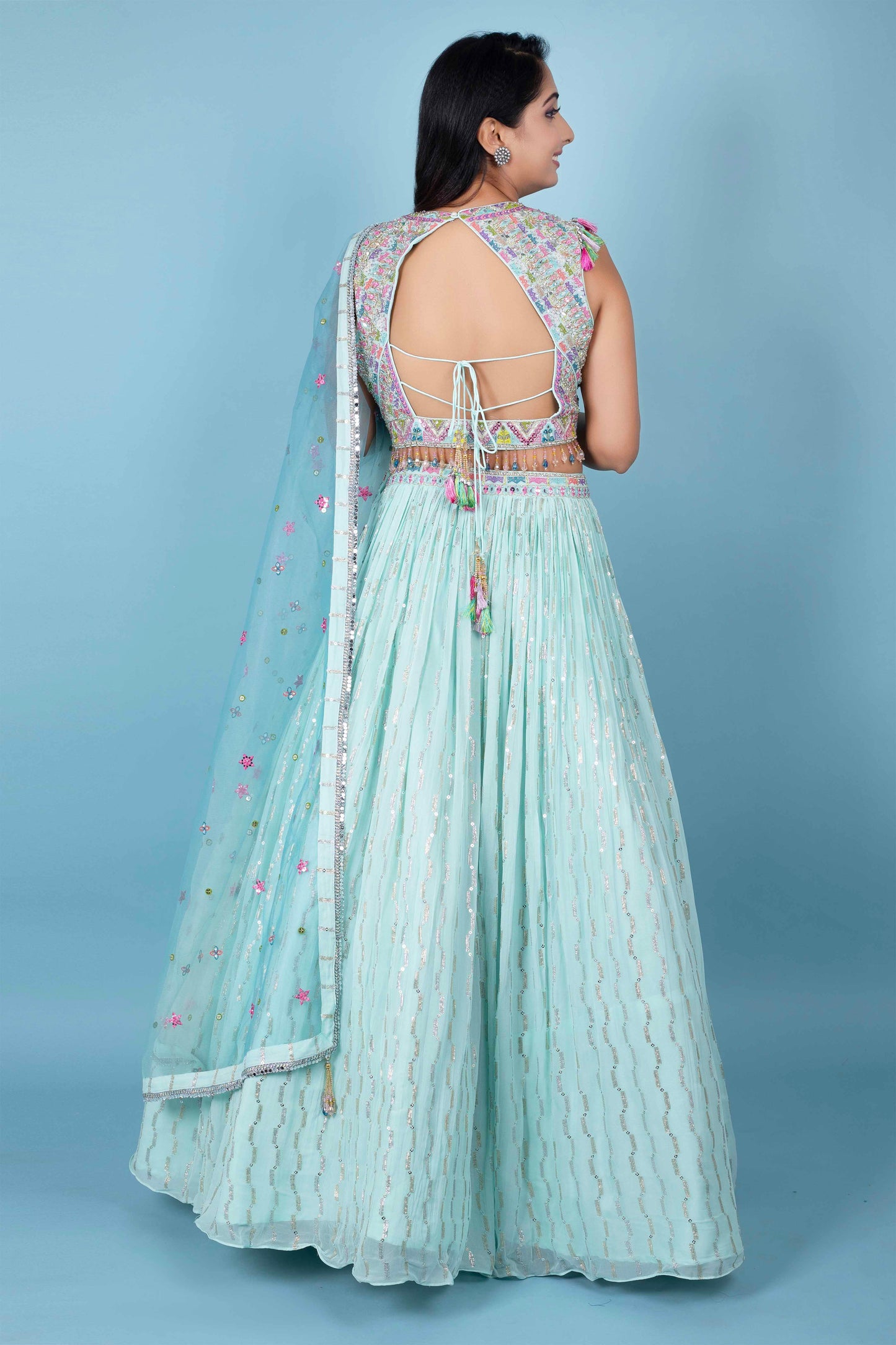 Party Wear Lehenga D-227