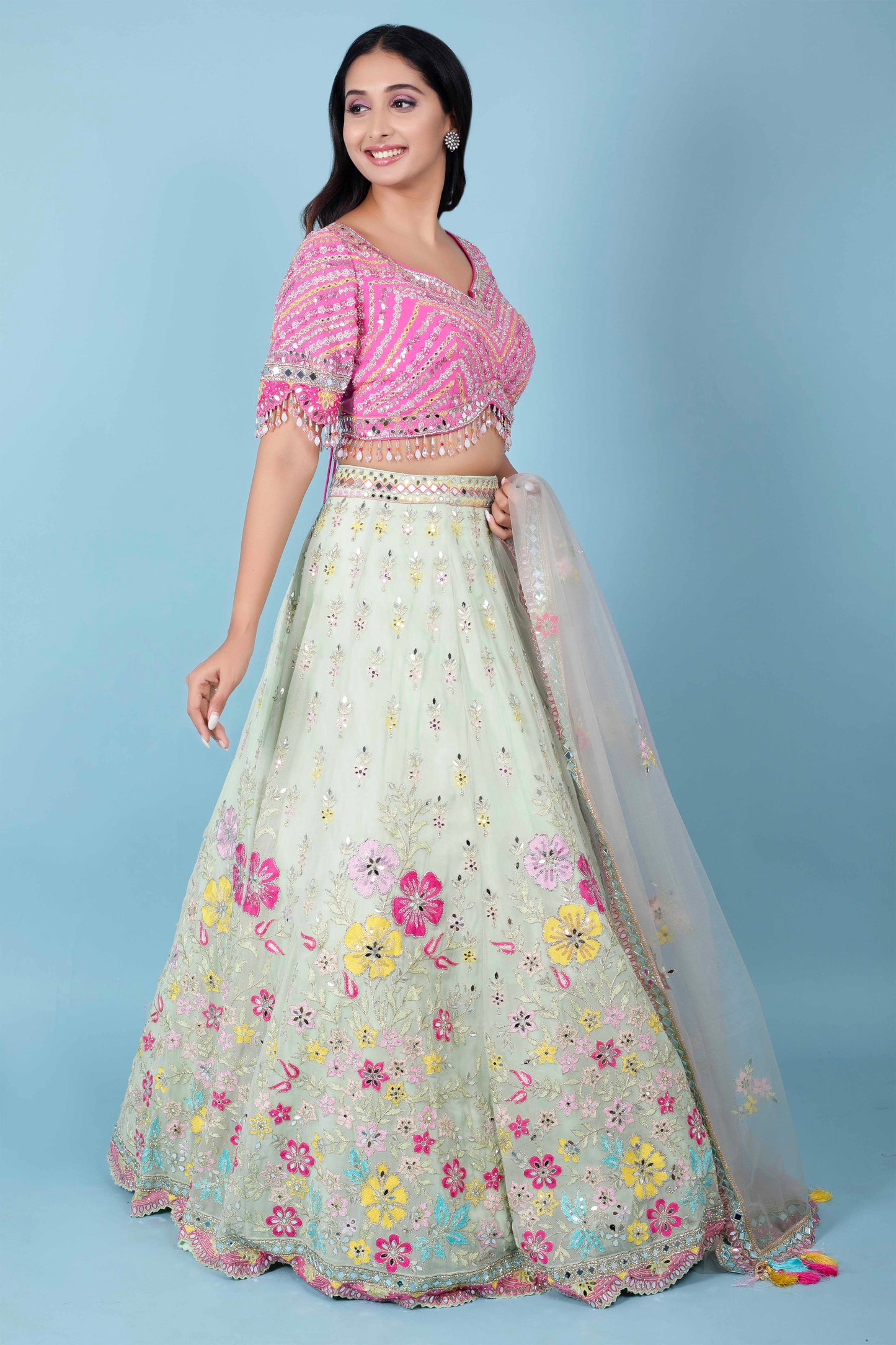 Party Wear Lehenga D-228