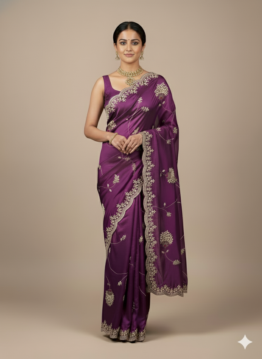 Party Wear Saree- S650198S