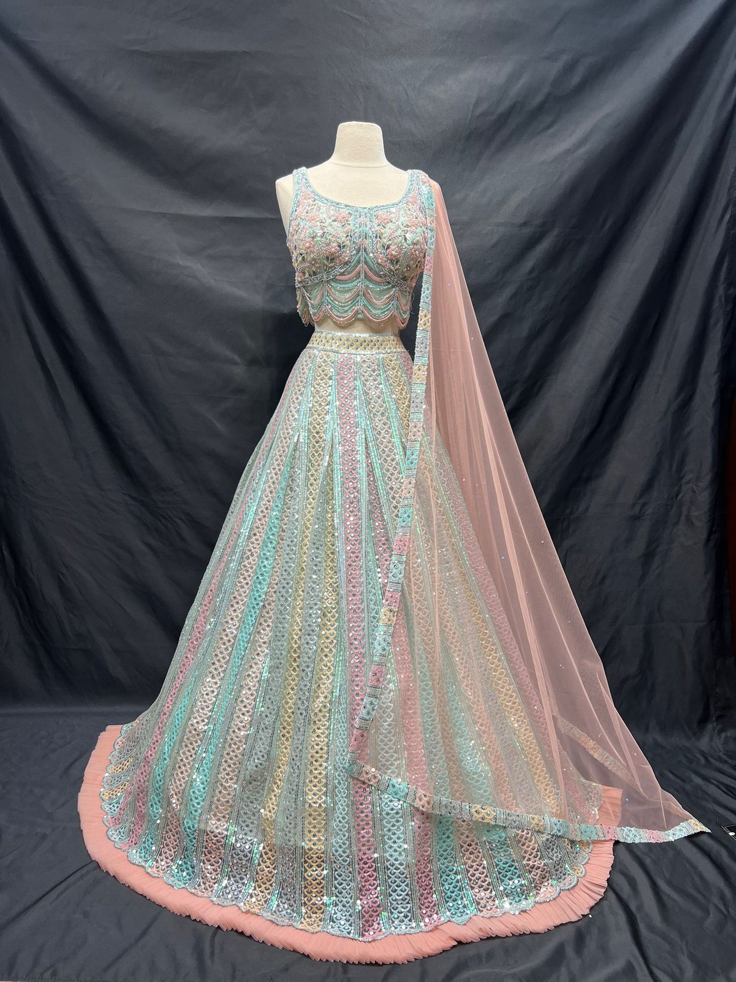 Party Wear Lehenga D-191