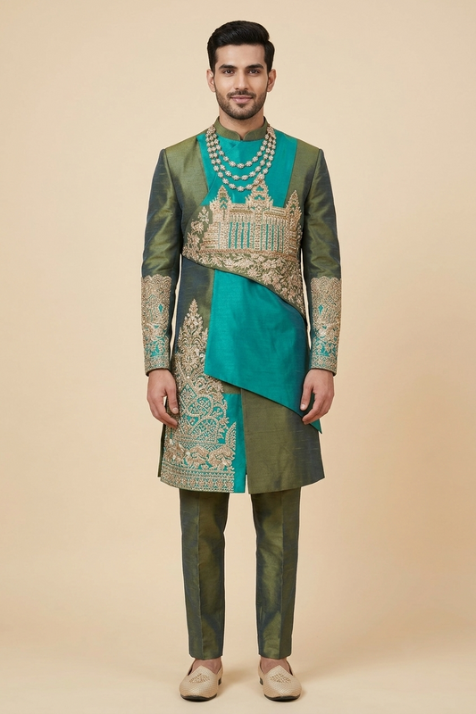 ANGKOR WAT, CAMBODIA – Sherwani