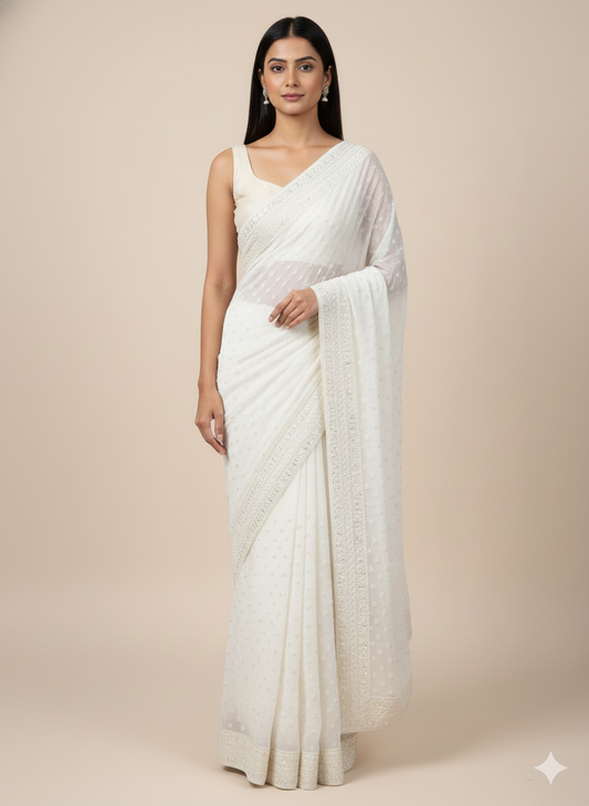 Partywear Saree- P330015S