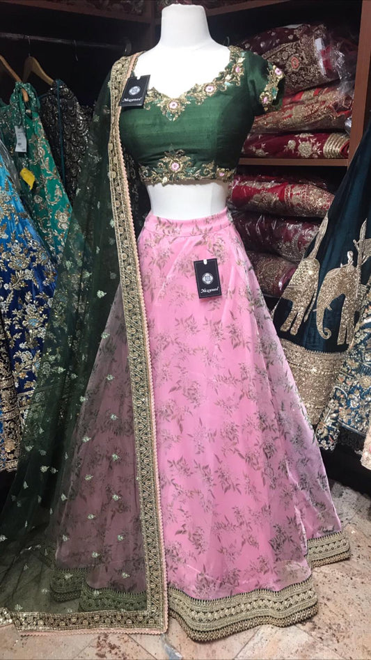 Floral Print Size 38 Lehenga