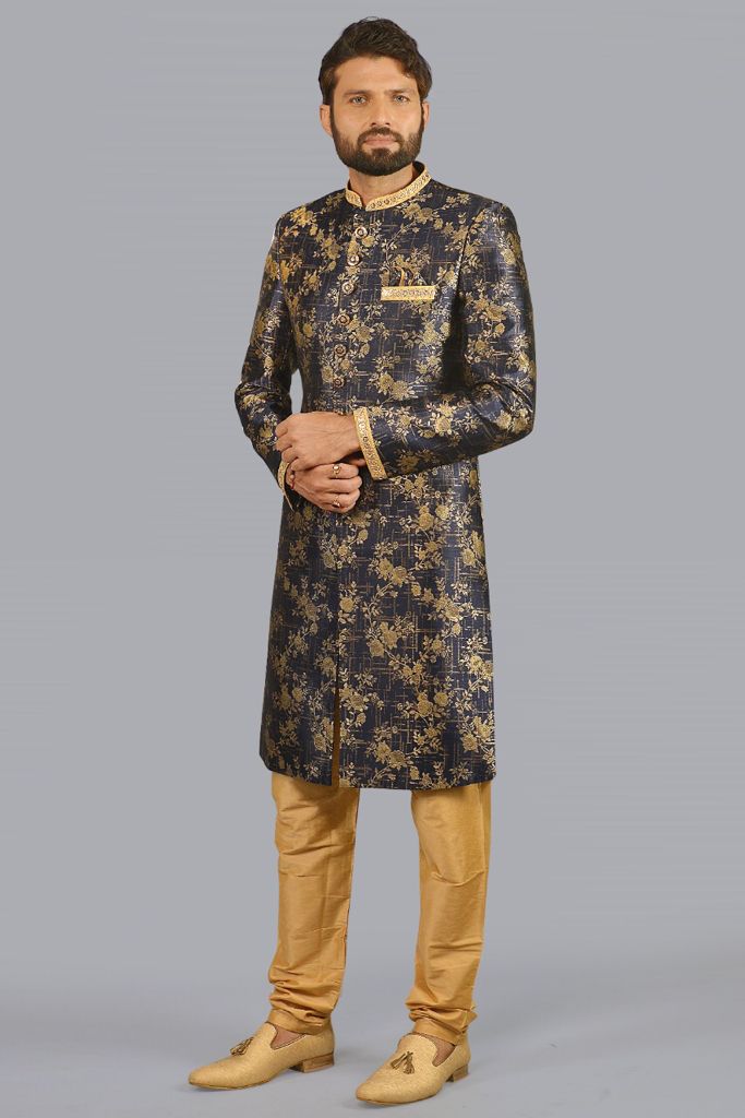 Navy Blue Sherwani Collection