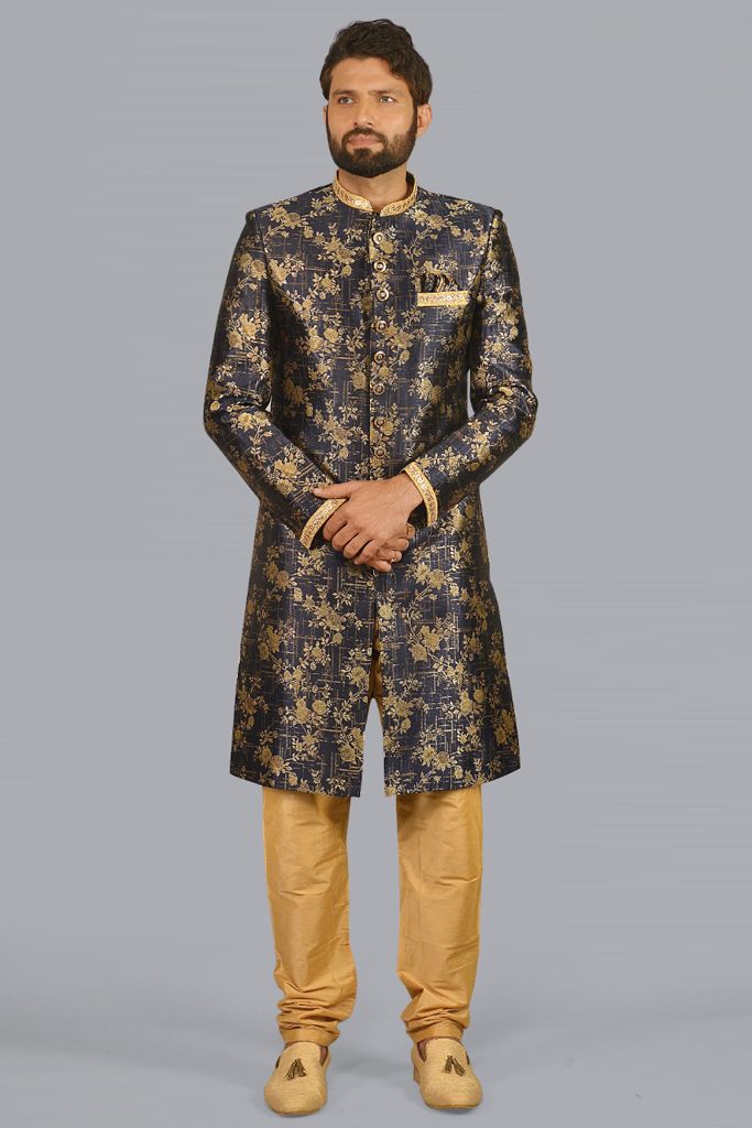 Navy Blue Sherwani Collection