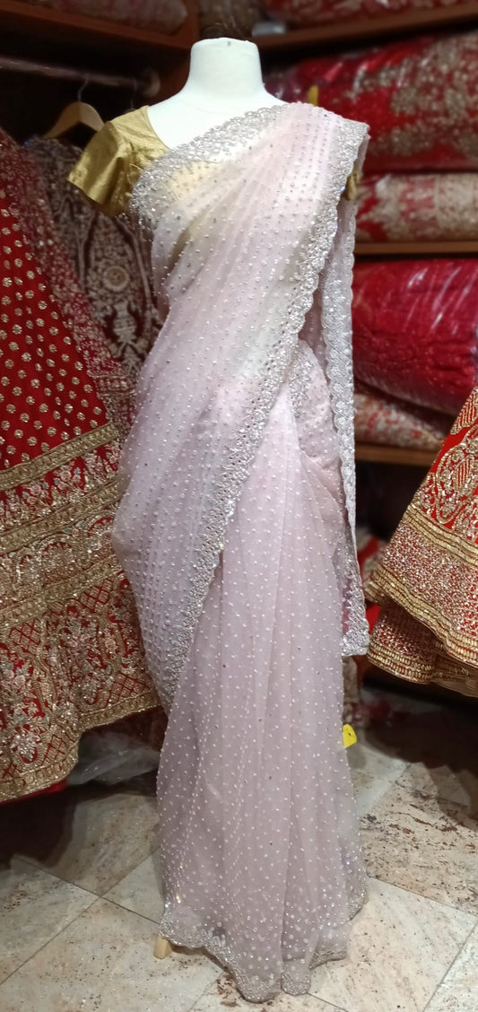 Bubblegum Pink Saree PWS-160