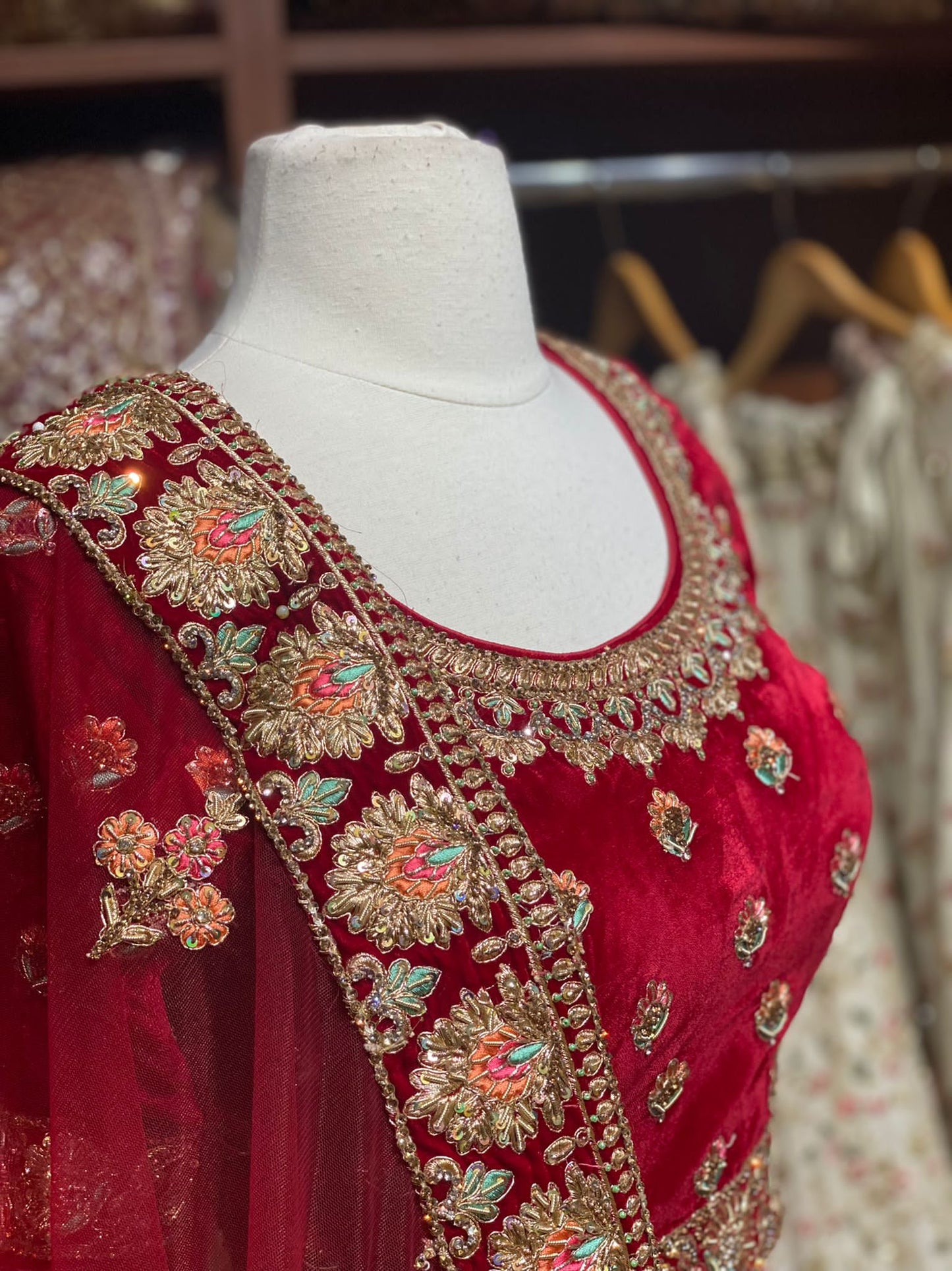 Auburn Red Persian Bridal Collection- 25