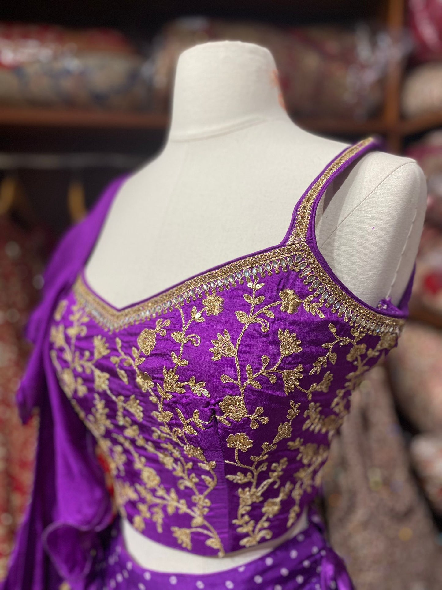 Violet Purple New Era Party Wear Collection PWL-486
