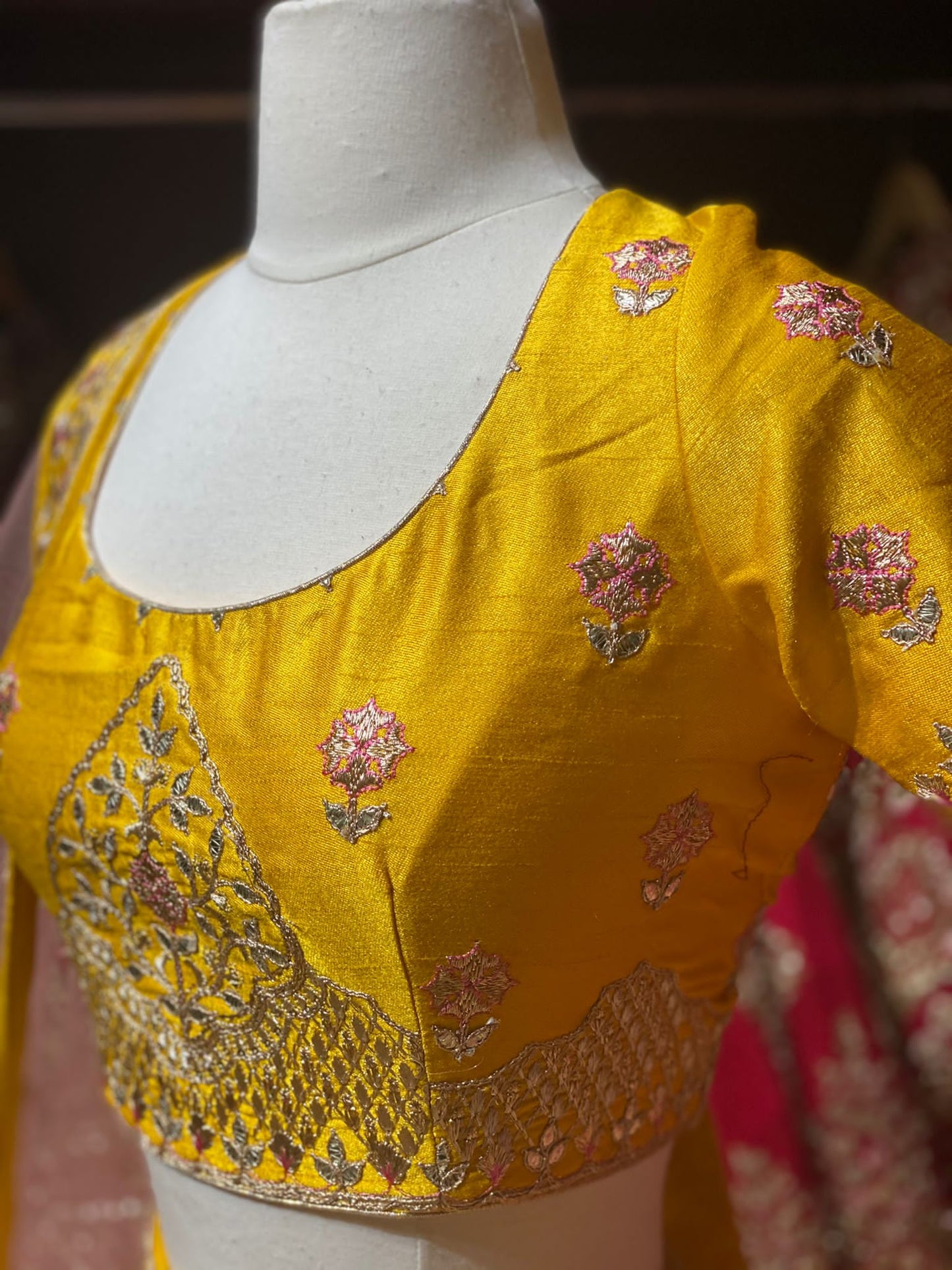 Saffron Yellow New Era Party Wear Collection PWL-185