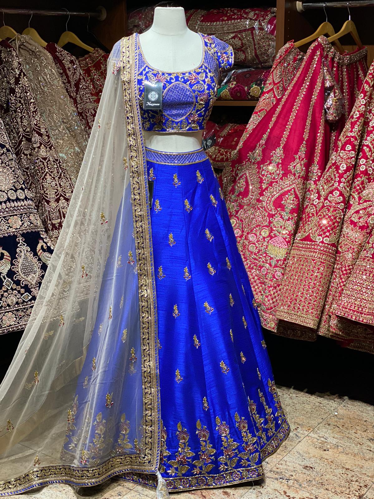 Royal Blue Party Wear Lehenga PWL-103