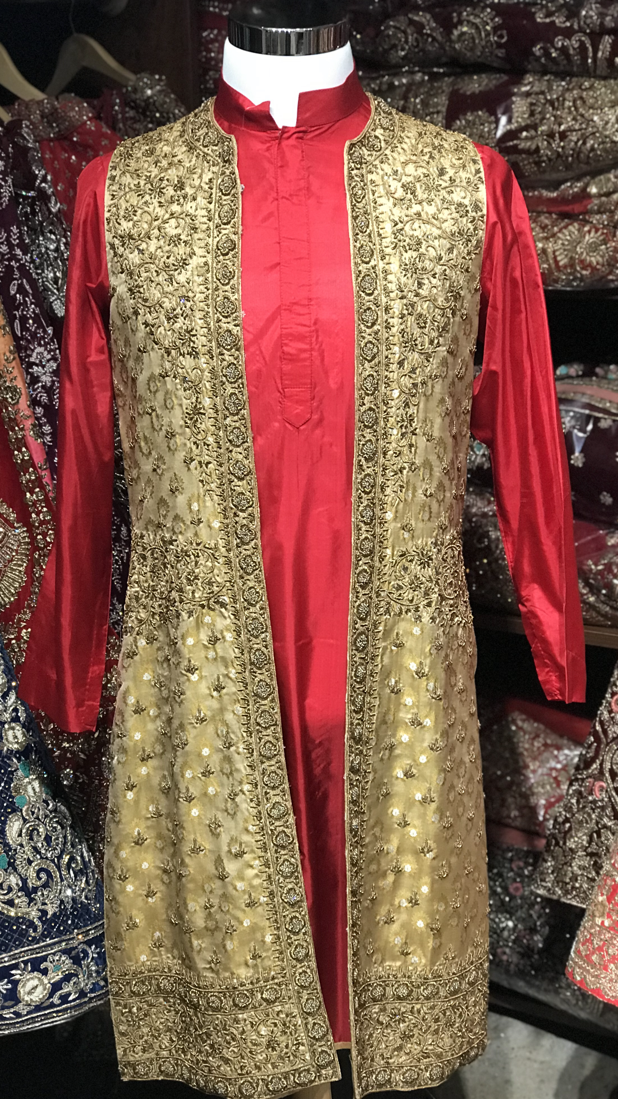 Heavy Groom’s Sherwani