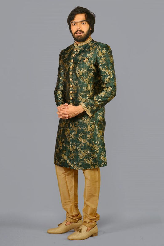 Emerald Green Sherwani Collection