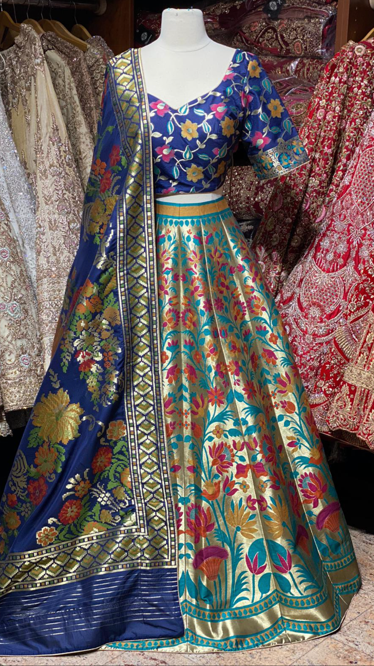 The Fall 2020 Banarasi Lehenga Collection BL-24