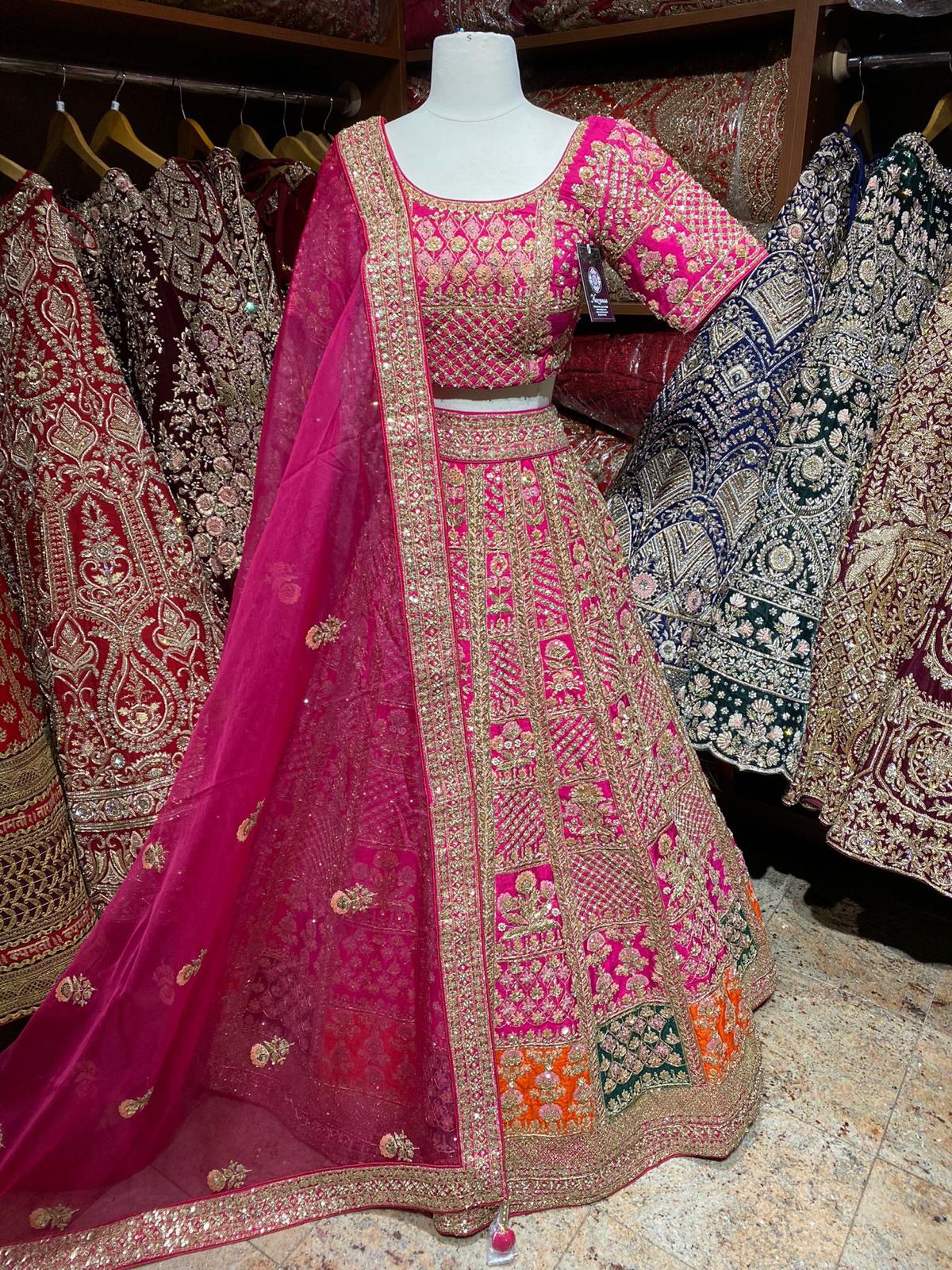 Barbie lehenga online design