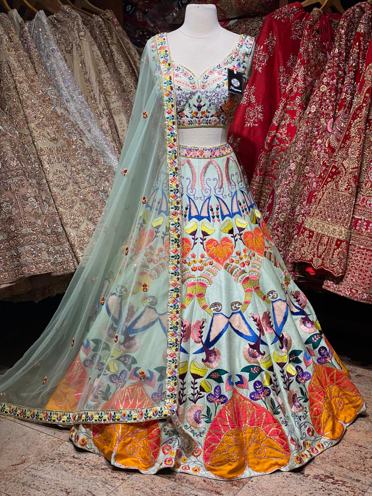 The Fall 2020 Partywear Lehenga Collection