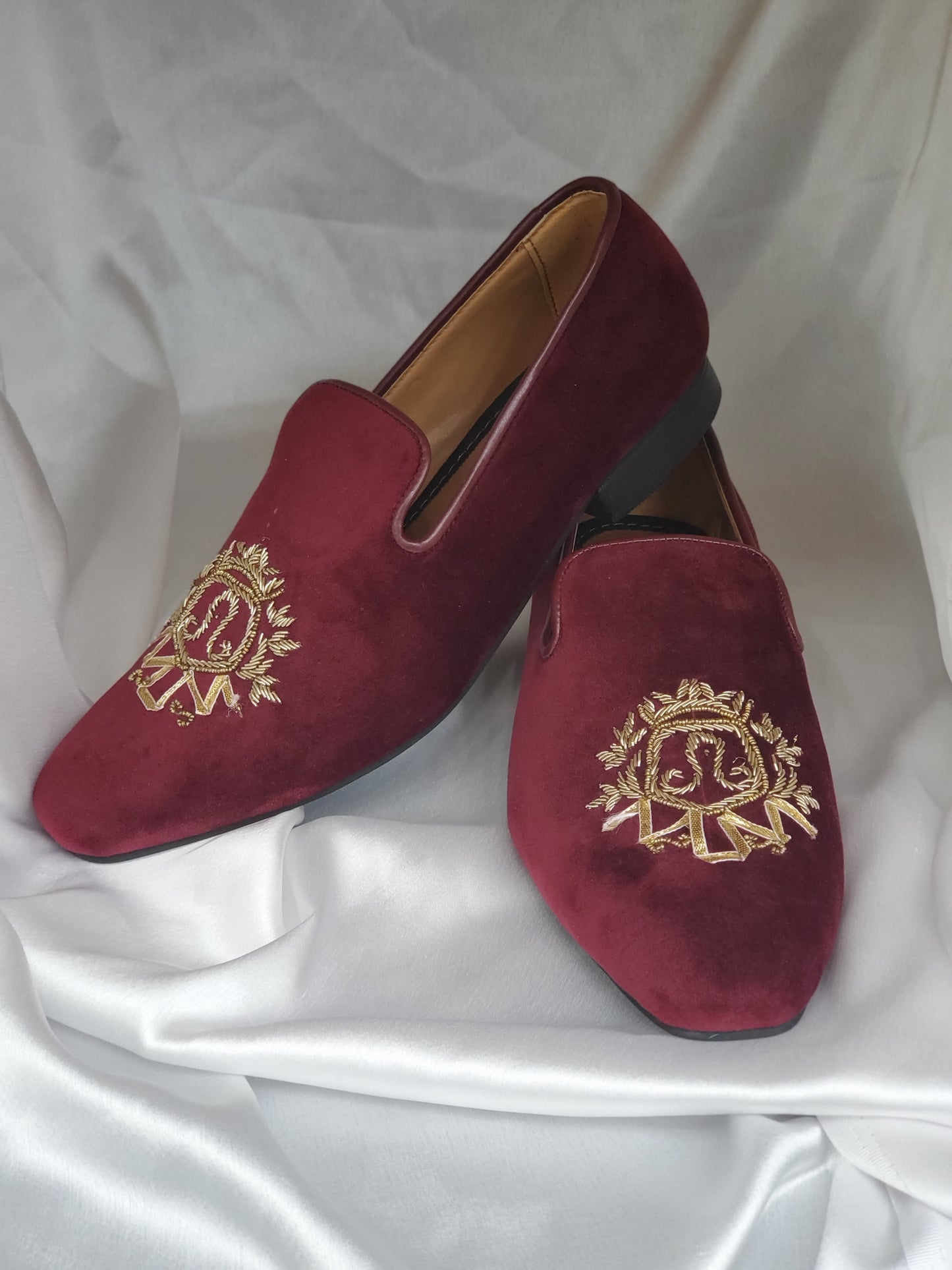 Mens Embellished Loafers