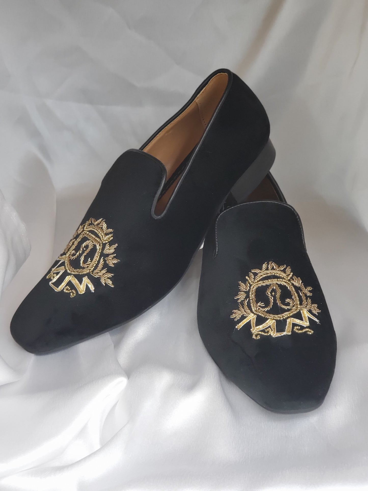 Mens Embellished Loafers