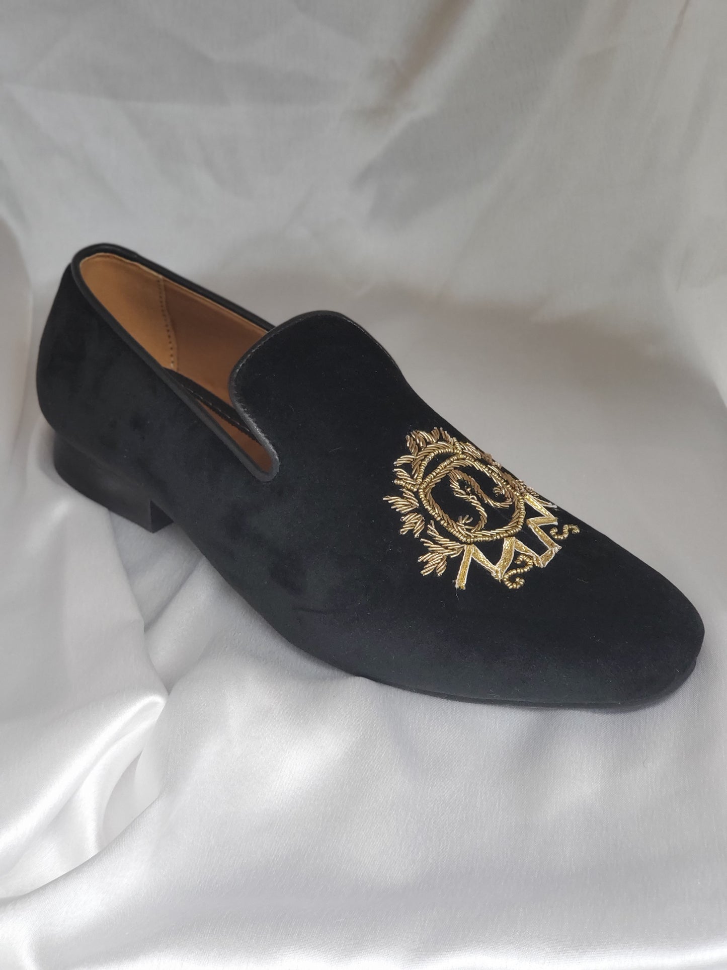 Mens Embellished Loafers