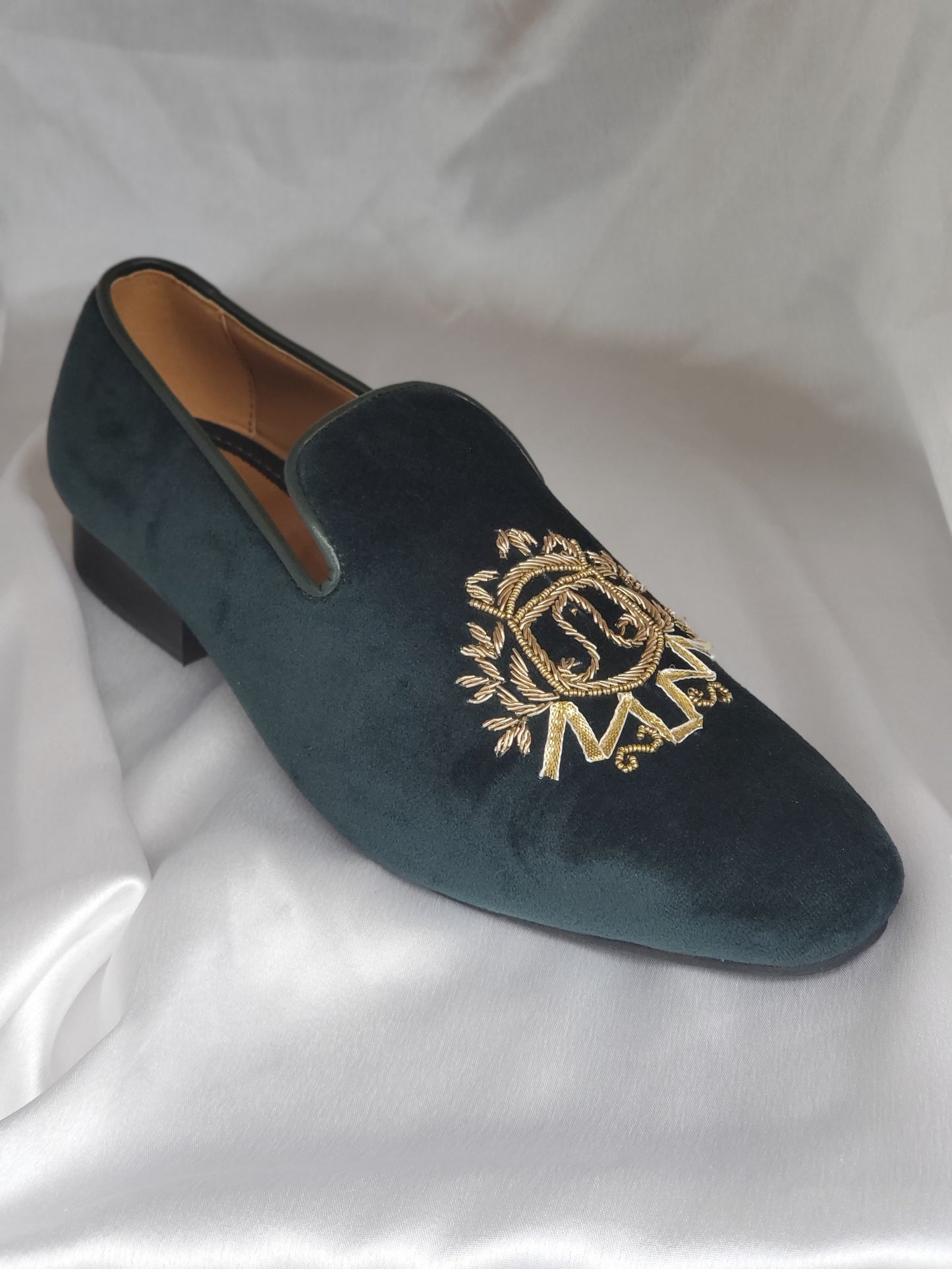 Mens Embellished Loafers