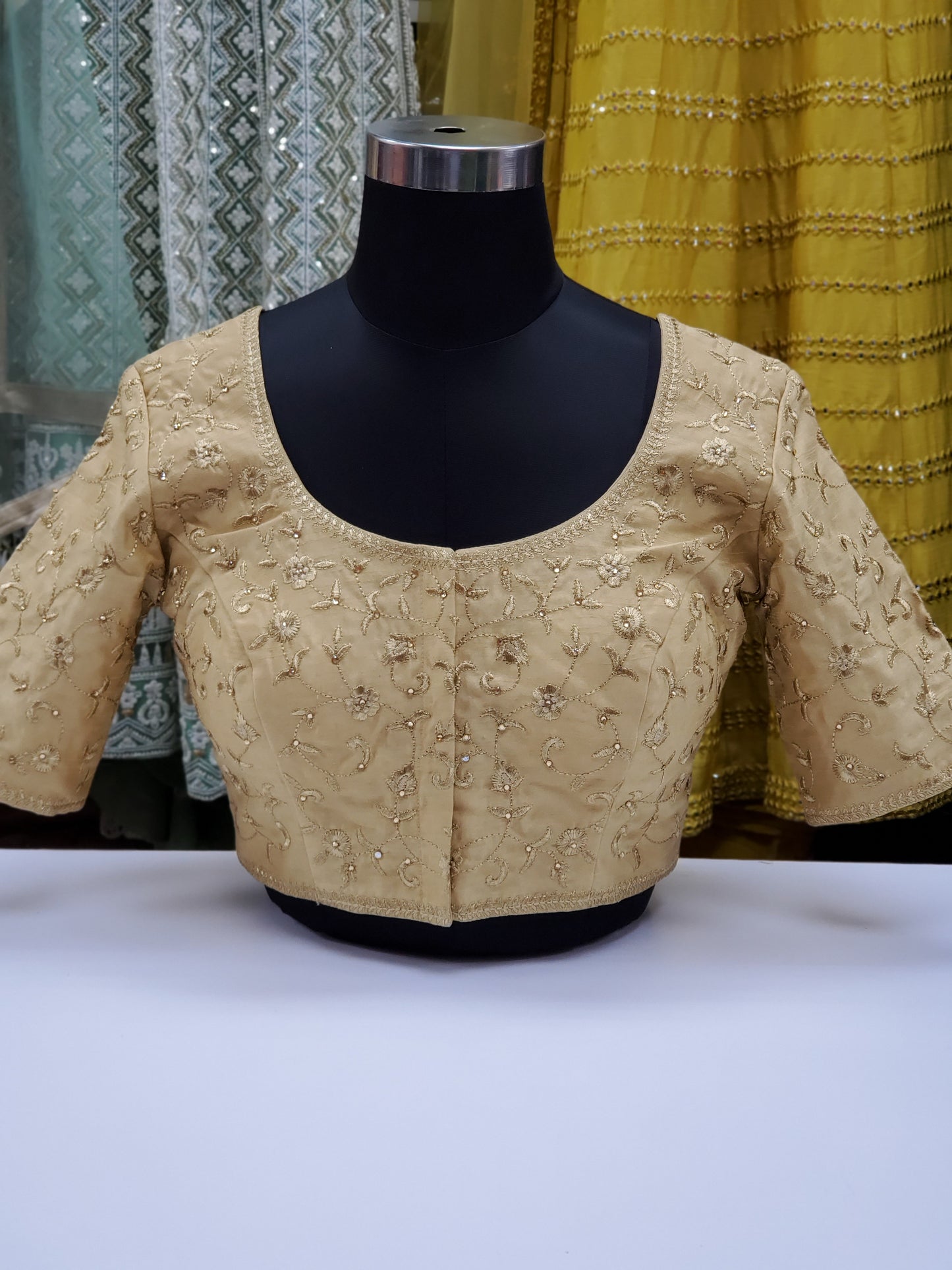 Fancy Embroidered Blouse R1S28