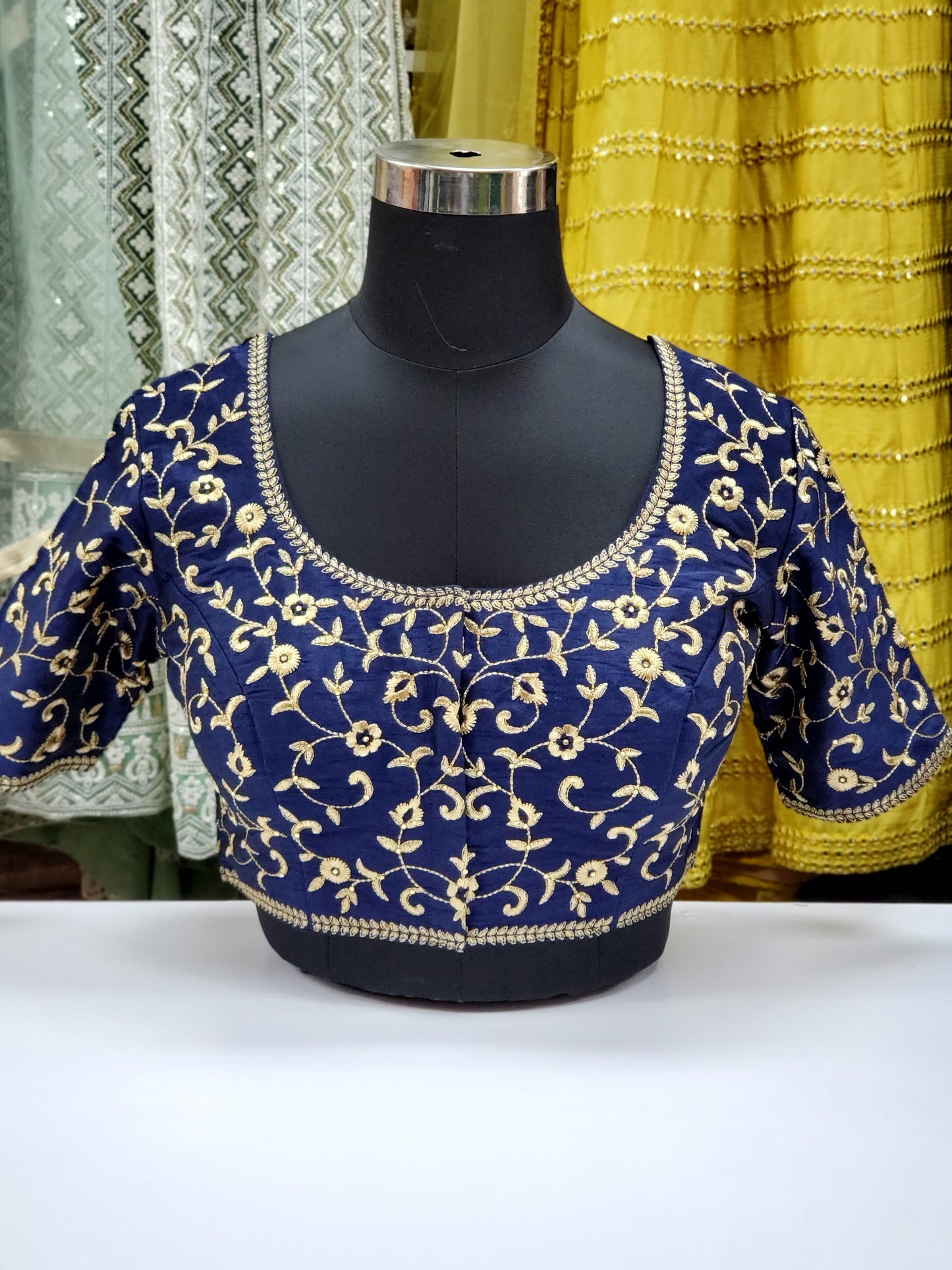 Fancy Embroidered Blouse R1S28