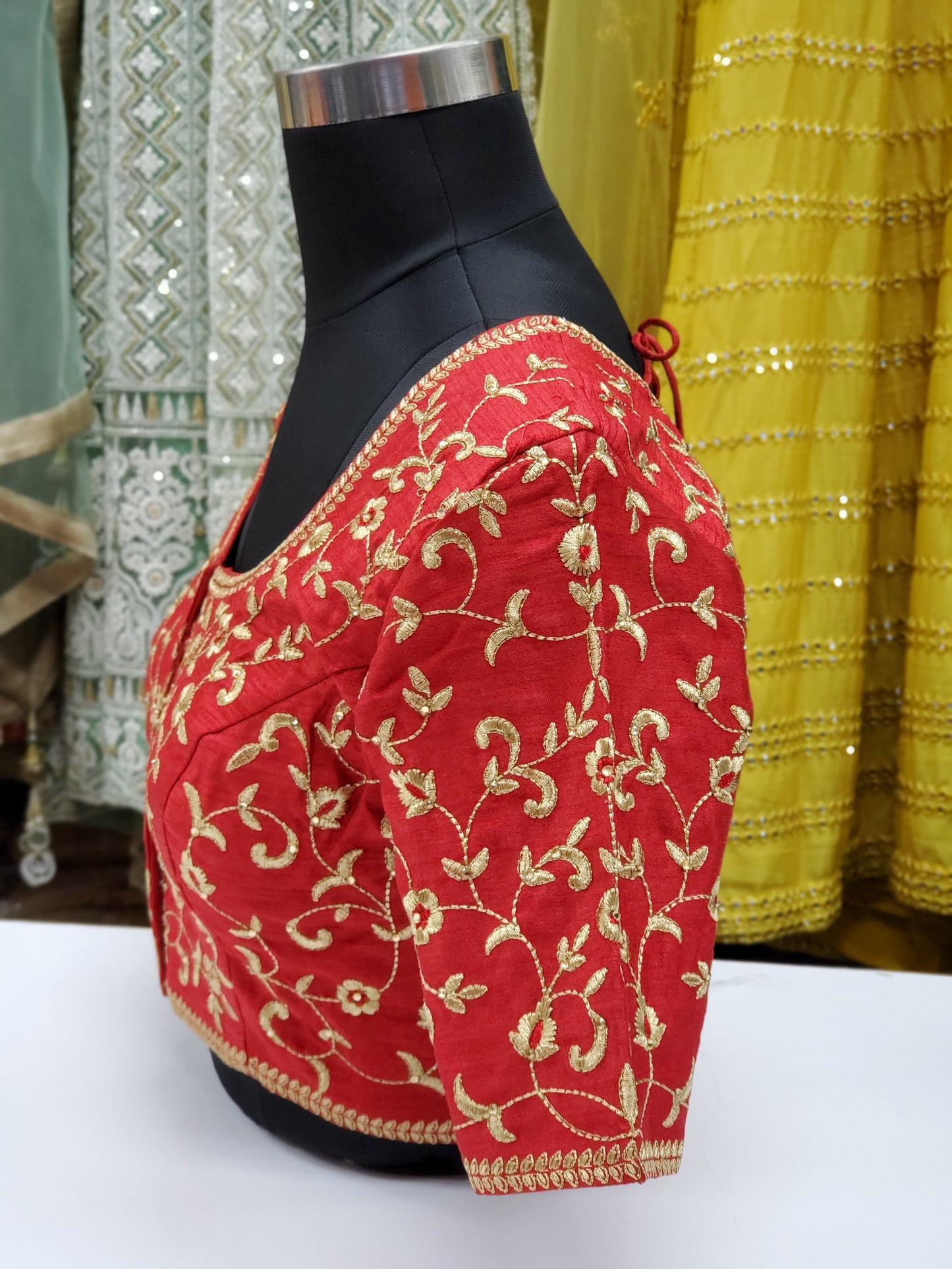 Fancy Embroidered Blouse R1S28