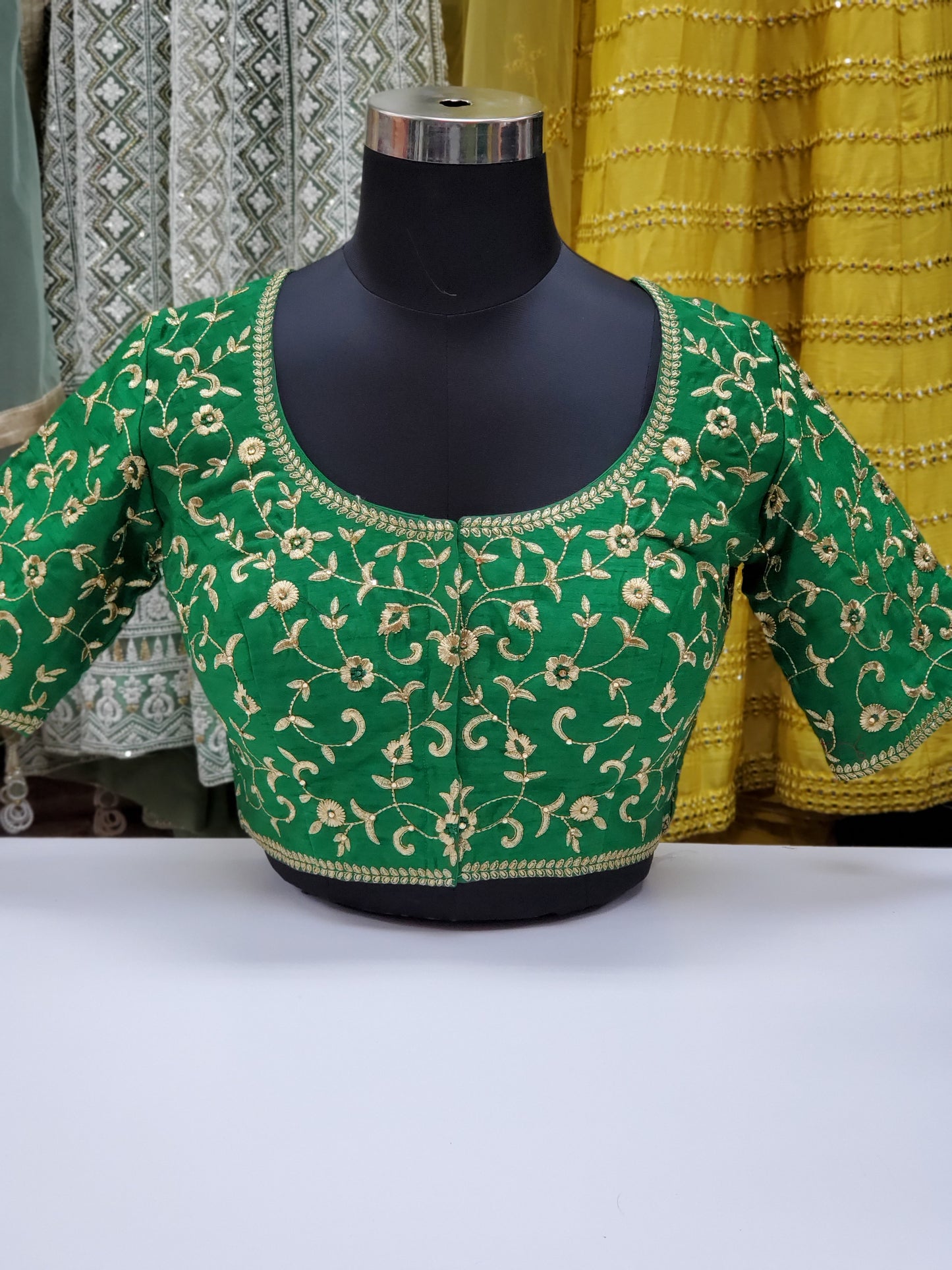 Fancy Embroidered Blouse R1S28