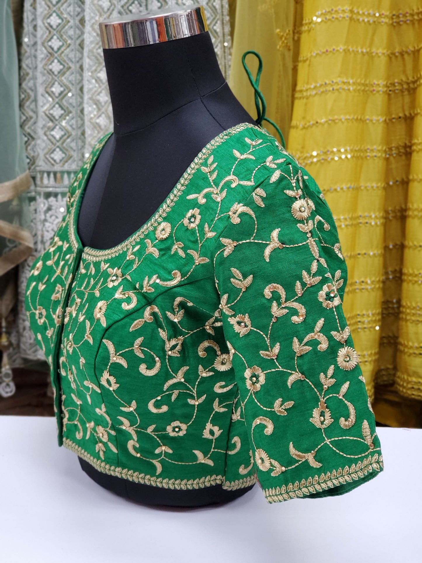 Fancy Embroidered Blouse R1S28