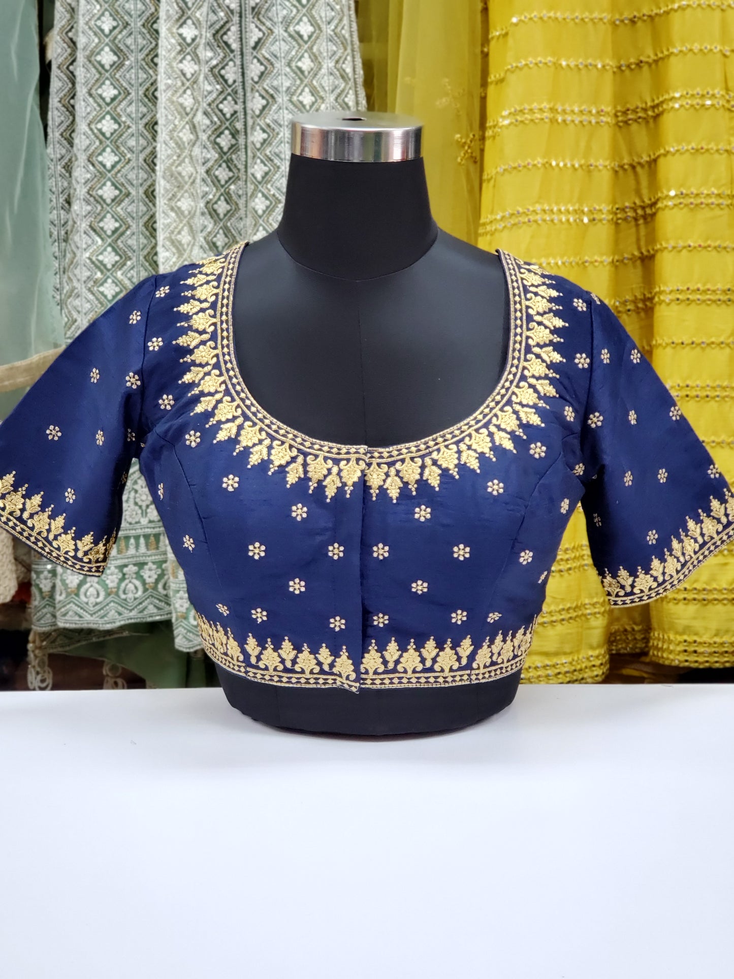 Fancy Embroidered Blouse R1S35