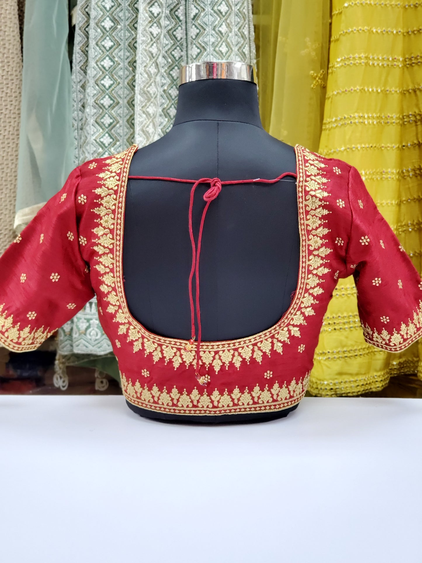 Fancy Embroidered Blouse R1S35